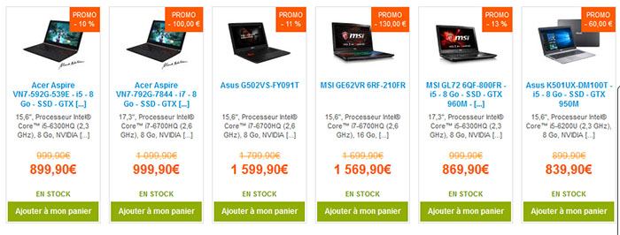 Coupons reductions materiel.net