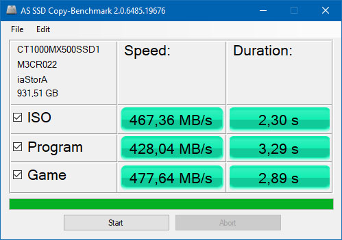 Test Crucial MX500 1 To : un SSD parfait - Les Numériques