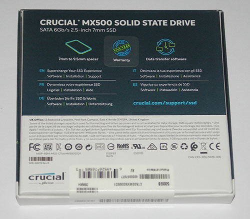 Nouvel article sur Bhmag : test du SSD Crucial MX500 en version 1 To !