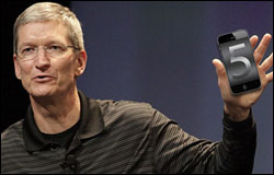 Tim Cook dévoilera l’iPhone 5