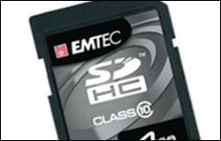 Carte SDHC Emtec de classe 10