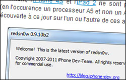 Le jailbreak untethered d’iOS 5.01 est disponible !