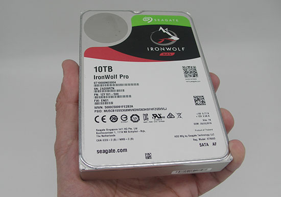 Test Seagate IronWolf 12 To Pro : Un disque dur assez rapide pour