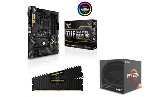 Soldes : 279€ le pack d'upgrade Ryzen 5 + carte mère ASUS + 16 Go RAM !