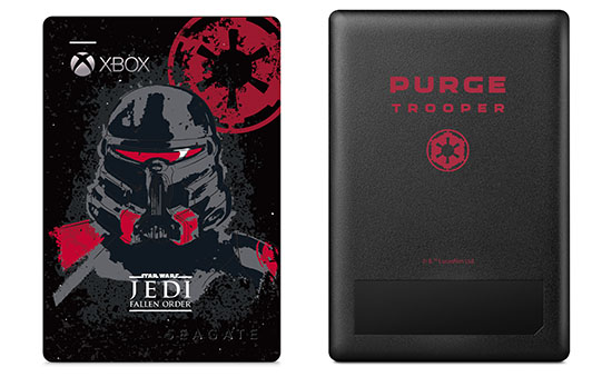 Seagate dévoile une édition spéciale Star Wars de son disque dur Game Drive  pour Xbox