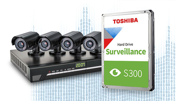 Toshiba S300 : des disques durs dédiés à vidéo surveillance | Bhmag  Toshiba S300 : des disques durs dédiés à vidéo surveillance