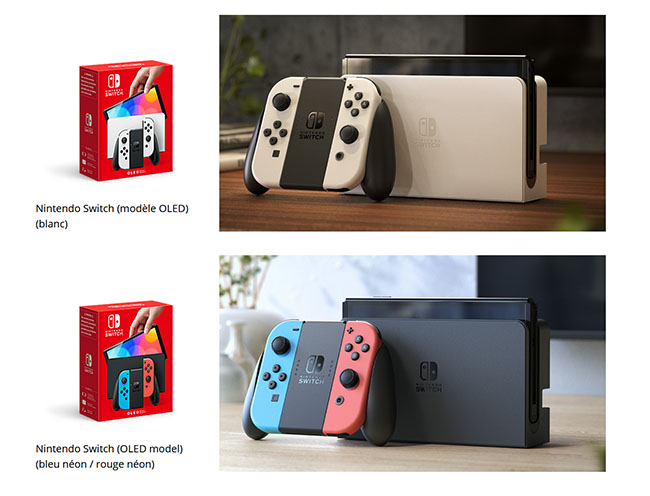 Console Nintendo Switch - Modèle OLED • Blanc - Cdiscount Jeux vidéo