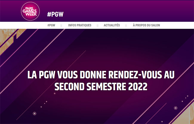 La Paris Games Week 2021 est également annulée | Bhmag  La Paris Games Week 2021 est également annulée