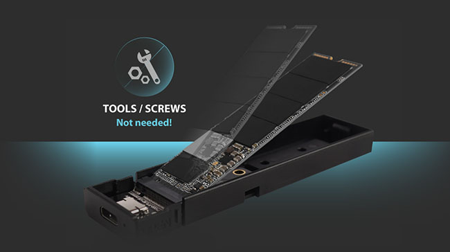 Silicon Power transforme un SSD M.2. en stockage externe | Bhmag  Silicon Power transforme un SSD M.2. en stockage externe