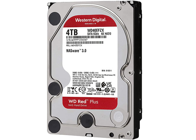  Soldes : 94€ le disque dur WD RED Plus de 4 To !