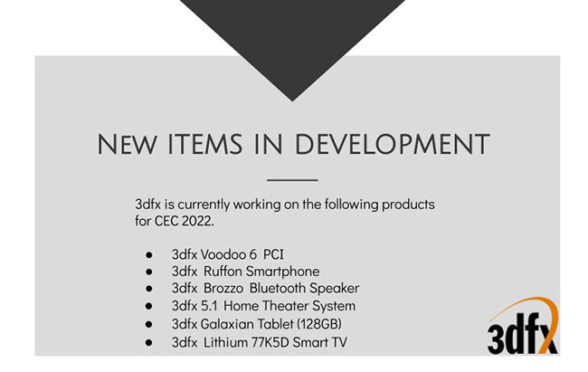 3dfx fait son grand retour 20 ans après... (ou pas !) (MAJ) | Bhmag  3dfx fait son grand retour 20 ans après... (ou pas !) (MAJ)