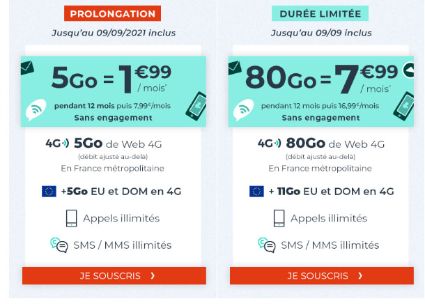 Bon Plan : 5 à 130 Go de DATA pour ces forfaits 4G en promo | Bhmag  Bon Plan : 5 à 130 Go de DATA pour ces forfaits 4G en promo