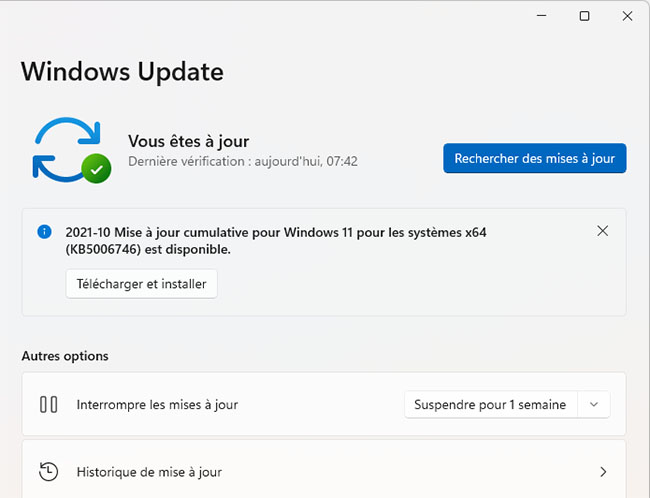 Windows 11 : les correctifs des AMD Ryzen sont disponibles | Bhmag Windows 11 : les correctifs des AMD Ryzen sont disponibles