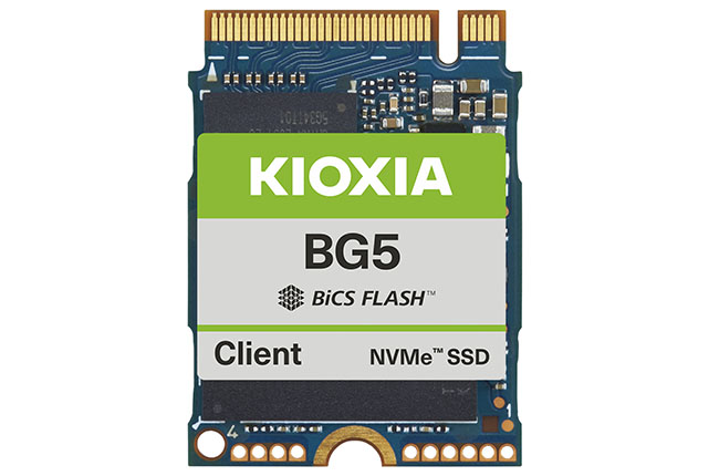 Kioxia présente le BG5 : un SSD M.2. NVMe au format 2240 | Bhmag  Kioxia présente le BG5 : un SSD M.2. NVMe au format 2240