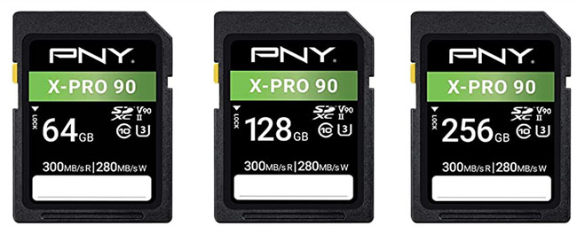 PNY X-Pro 90 : une nouvelle série de cartes SD haut de gamme | Bhmag PNY X-Pro 90 : une nouvelle série de cartes SD haut de gamme