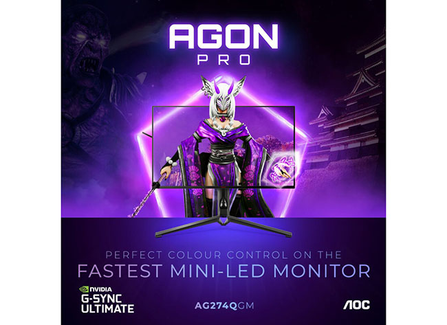 AGON Pro AG274QGM : un moniteur 27" QHD bien équipé