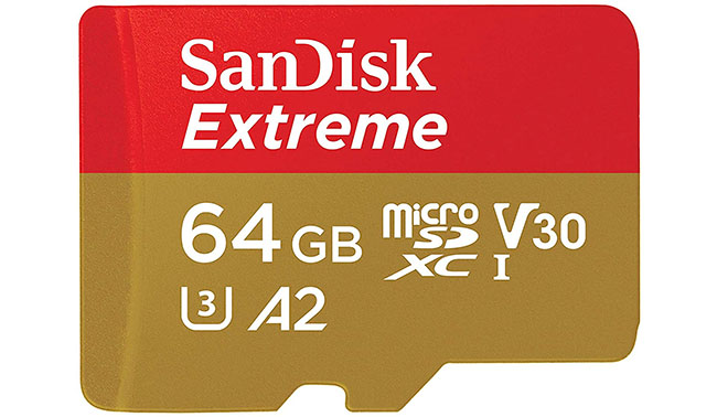 microsdxc-sandisk-extreme-a2-64go