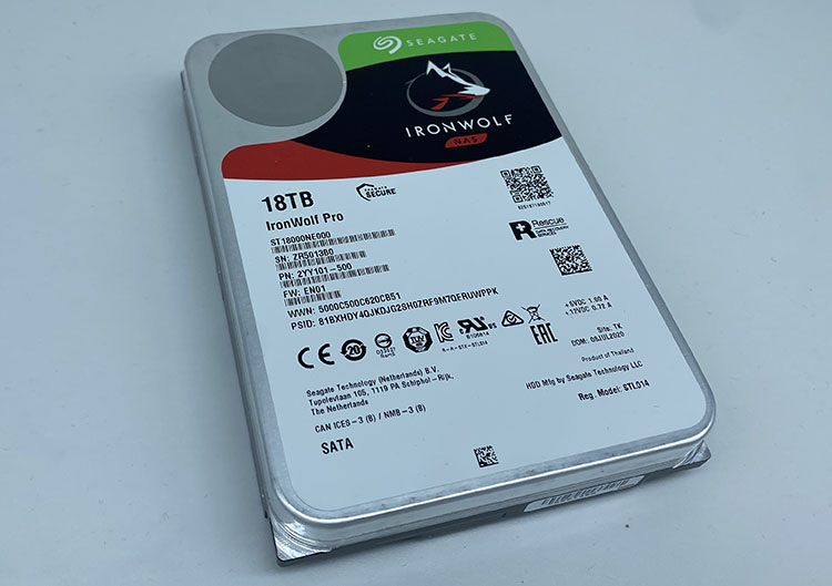 Test du disque dur Seagate IronWolf Pro 18 To | Bhmag  Test du disque dur Seagate IronWolf Pro 18 To
