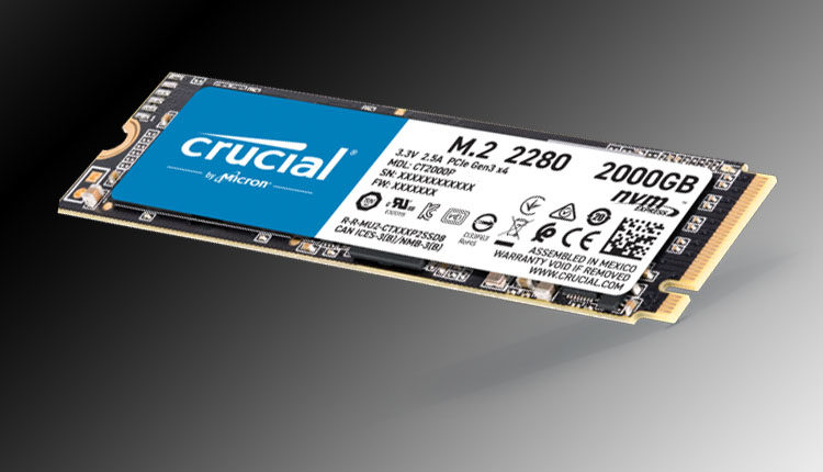 Black Friday : 129€ le SSD Crucial P3 de 2 To