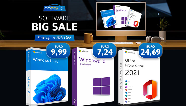 GoDeal24.com : la licence Windows 10 à seulement 7,40 euros