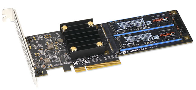 Une carte d'extension PCIe 3.0 pour ajouter 2 SSD à votre PC | Bhmag  Une carte d'extension PCIe 3.0 pour ajouter 2 SSD à votre PC