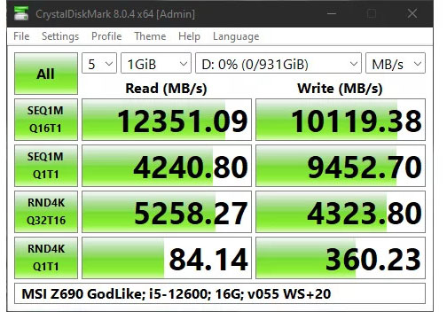  MSI dévoile son premier SSD PCIe 5.0 : le Spatium M570