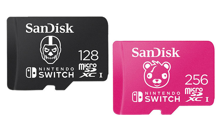 Nouvelle Carte Mémoire Sandisk Pour Nintendo Switch Carte