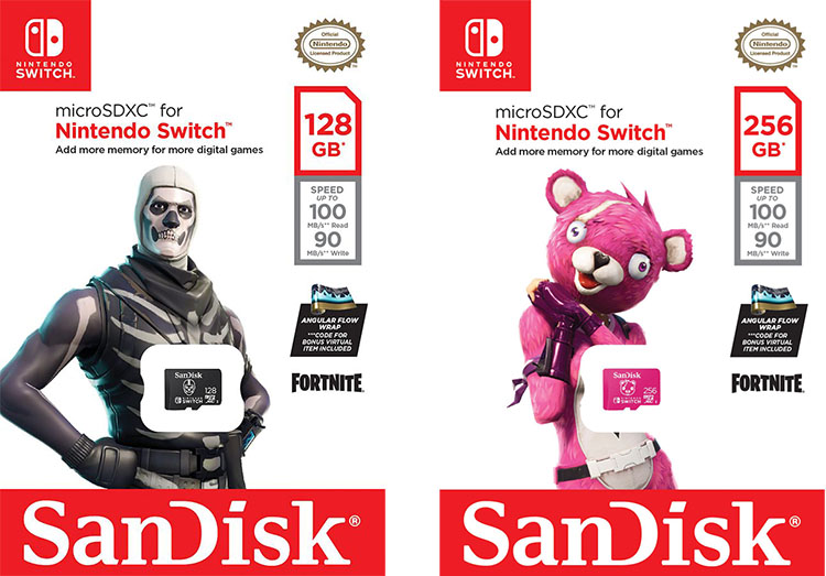 Une carte mémoire micro SDXC pour les fans de Fortnite | Bhmag  Une carte mémoire micro SDXC pour les fans de Fortnite