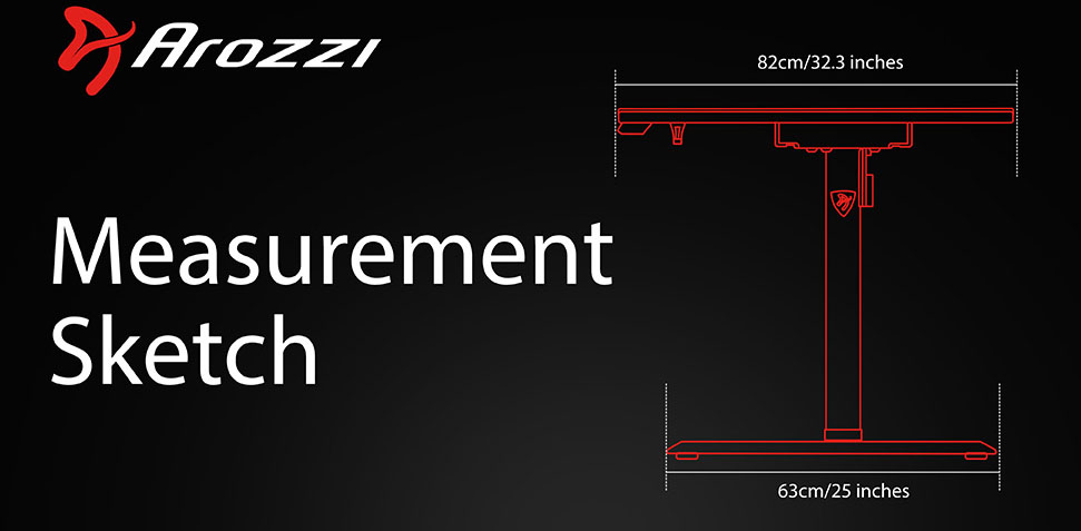 Petit aperçu du bureau gamer Arozzi Arena Moto | Bhmag Petit aperçu du bureau gamer Arozzi Arena Moto