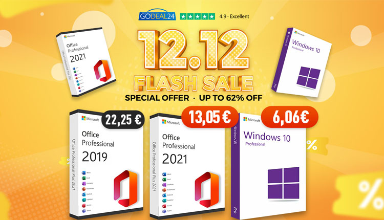godeal24 061222 Windows 10 et Office 2021 au meilleur prix, et d’autres réductions chez Godeal24