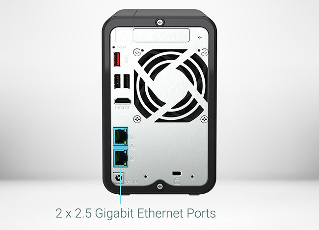 Un nouveau NAS 2 baies chez QNAP : le TS-264 | Bhmag  Un nouveau NAS 2 baies chez QNAP : le TS-264