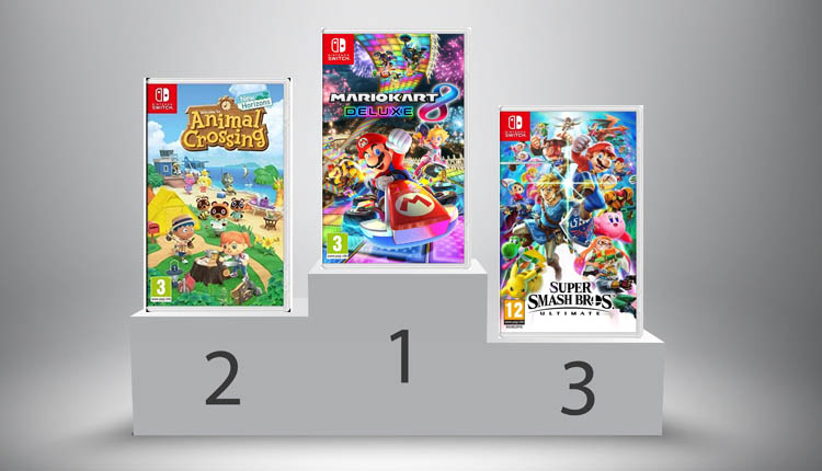 Top 10 des jeux Nintendo Switch