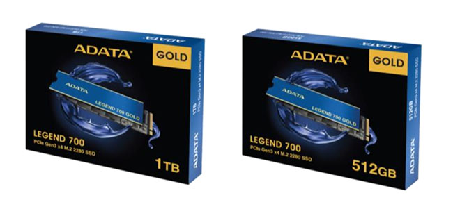 Nouveau SSD d'entrée de gamme ADATA : le Legend 700 Gold | Bhmag Nouveau SSD d'entrée de gamme ADATA : le Legend 700 Gold