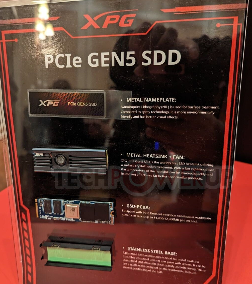 Le SSD PCIe 5.0 d'ADATA se montre au CES | Bhmag  Le SSD PCIe 5.0 d'ADATA se montre au CES
