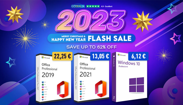 godeal24 030123 Promo 2023 : Office 2021 Pro, Windows 10 et d’autres outils informatiques !