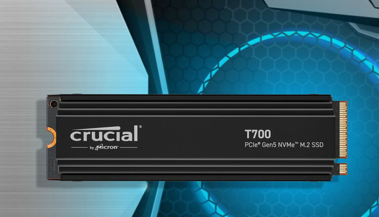 Crucial T700 - 4 To avec dissipateur - Disque SSD Crucial sur