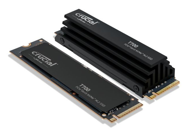  Crucial T700 : un SSD PCIe 5.0, Phison E26, NAND 232 couches