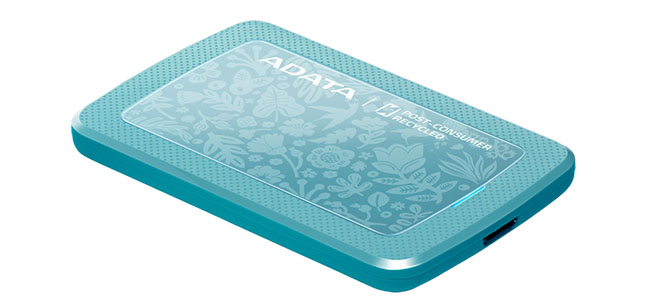  ADATA dévoile un disque dur et une clé usb "écolo"