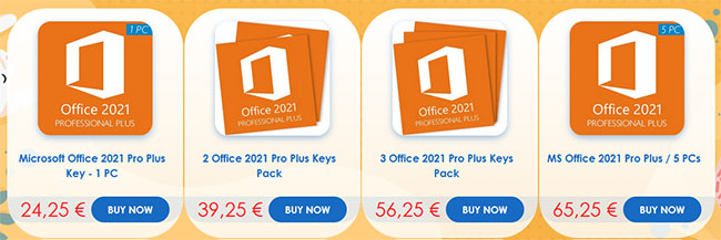  Pour Pâques : Office 2021 Pro dès 13,05€, Windows 10 à 7,25€