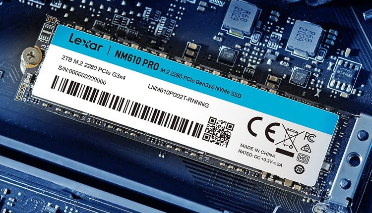 Lexar® NM610PRO M.2 2280 PCIe Gen3x4 NVMe SSD