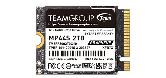  Team Group déverse une cargaison de SSD M.2. NVMe