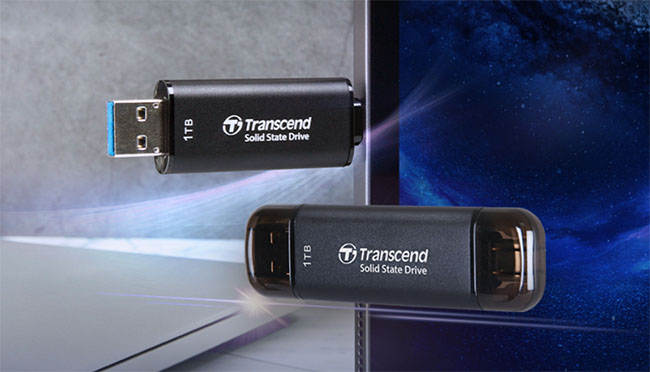 Transcend ESD310C : SSD portable touti rikiki maousse costo | Bhmag  Transcend ESD310C : SSD portable touti rikiki maousse costo