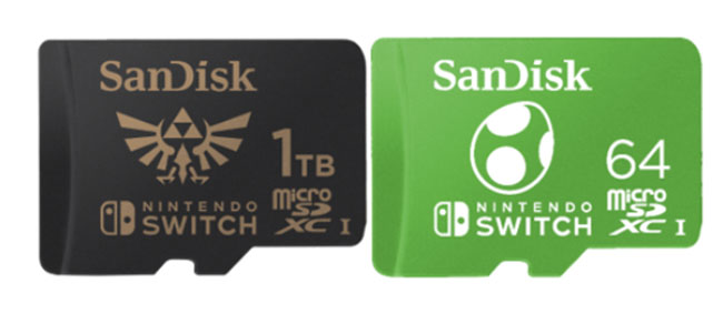 Deux nouvelles cartes micro SDXC aux couleurs de Nintendo | Bhmag Deux nouvelles cartes micro SDXC aux couleurs de Nintendo