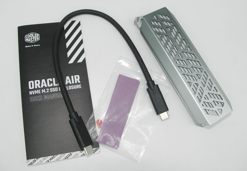 Cooler Master Oracle Air - NVME M.2 SSD Enclosure