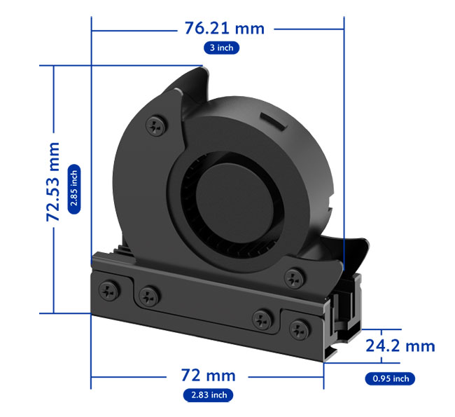 AKASA Gecko Turbo Cooler