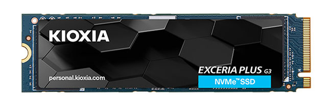 Une nouvelle série de SSD PCIe 4.0 chez Kioxia | Bhmag Kioxia Exceria Plus G3
