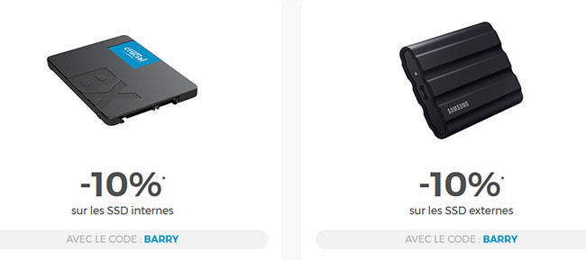 Bon Plan : LDLC offre 10% sur les SSD internes et externes | Bhmag  Bon Plan : LDLC offre 10% sur les SSD internes et externes