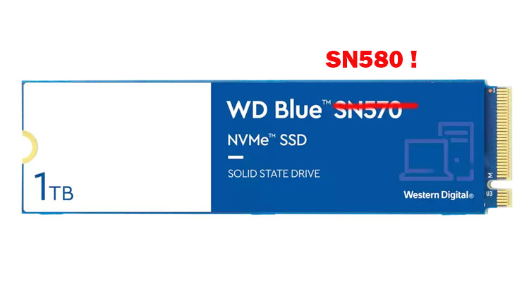 WD Blue SN580