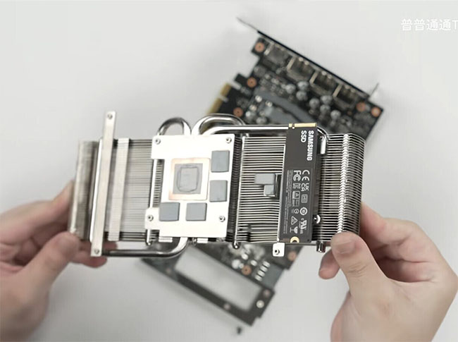 Insolite : une GeForce RTX 4060 Ti avec un slot M.2. intégré | Bhmag rtx 4060 ti