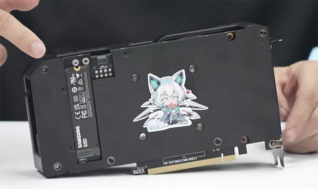 Insolite : une GeForce RTX 4060 Ti avec un slot M.2. intégré | Bhmag rtx 4060 ti